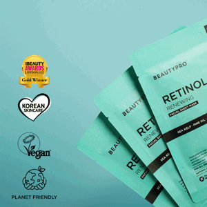 BEAUTYPRO RETINOL Anti-aging Facial Sheet Mask
